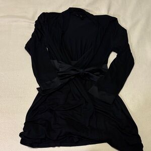 Maidenform Black Women's Robe